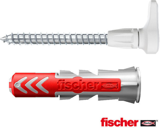 Fischer 557916 Dibluri Unghiulare din Nailon Easyhook Duopower 6x30 6 Bucăți