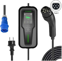 7kW Electric Car Charger with Built-in Cable 5m Type 2 7kW Electric Car Charger with Built-in Cable 5m Type 2