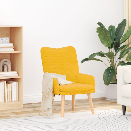 Sessel Light Yellow 63x67x94cm