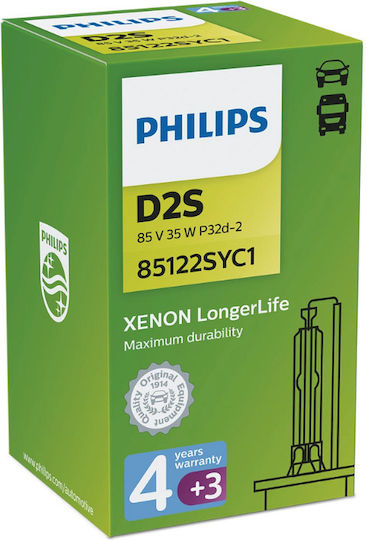 Philips Λάμπα Αυτοκινήτου XenStart D2S Xenon 4300K Φυσικό Λευκό 85V 35W