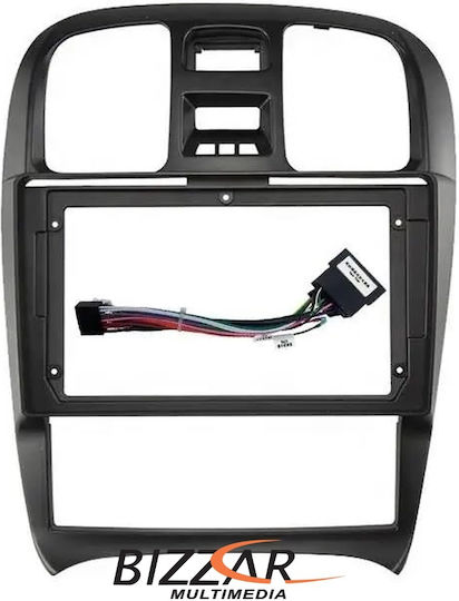 Πρόσοψη & Καλωδίωση Hyundai Sonata 2001-2005 Tablet 9" F-ct-hy0877