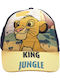 Disney Kids' Hat Jockey Fabric Lion King Navy Blue