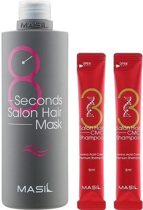 Masil 8 Seconds Σετ Περιποίησης Μαλλιών με Σαμπουάν & Μάσκα 3τμχ