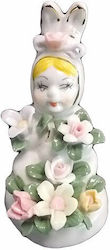 Capodimonte Porzellan Langoedaki Dekoratives Element Bimbele 8x5x10cm