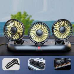 Triplu Ventilator auto 12V