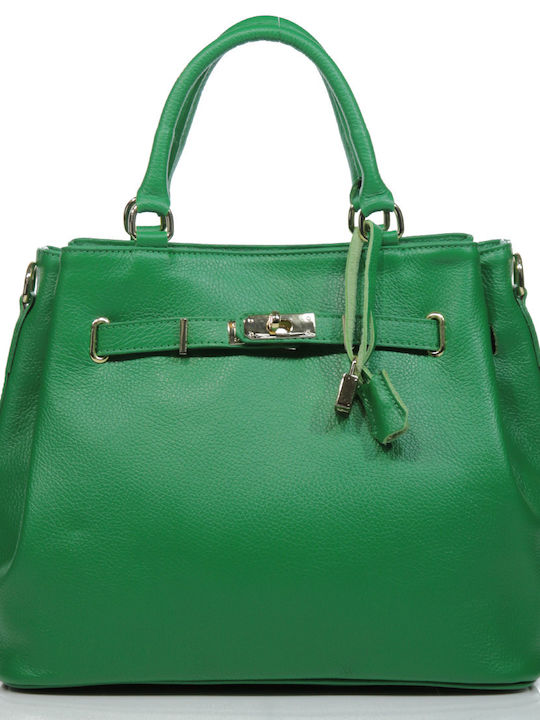 Passaggio Leather Кожена Дамска Чанта Тоут Ръчн...