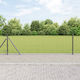 vidaXL vidaXL Verzinktes Graues Drahtzaun 0,6x25m