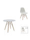 Dining Room Julita 5pcs 80x80cm