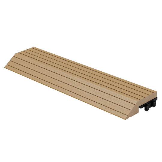ML-Design Material für Gartenboden aus WPC 30x7.5cm 1Stück