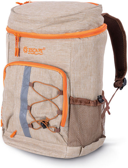 Escape Ισοθερμική Τσάντα Πλάτης Backpack Canva 21 λίτρων Μ21 x Π20 x Υ42εκ.