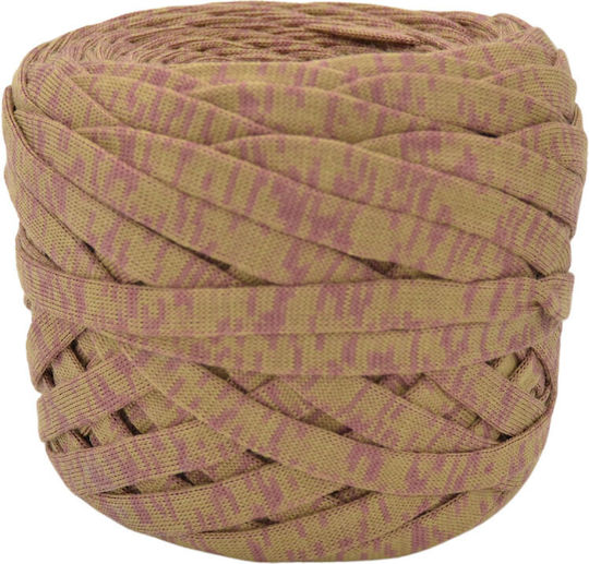Νήμα Multicolor Ribbon Yarn 6-7mm 100μτ 300γρ Σάπιο Μήλο-707