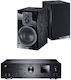 Magnat Аудиосистема 2 Пакет MC 400+Signature 503 IC-D149524+D146200 с CD Player и Bluetooth Черен