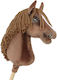 Hobby Horse Groß Premium Stockpferd Dunkel Kastanie A3
