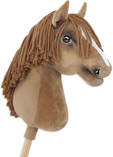 Hobby Horse Large Premium Stick Horse Light Chestnut A3