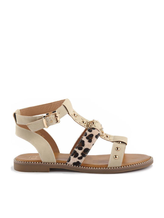 Fshoes Γυναικεία Σανδάλια Μπεζ