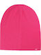 Beanie Frauen Beanie Gestrickt in Fuchsie Farbe