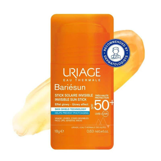 Uriage Bariésun Unsichtbarer Sonnencreme Stick Für Gesicht & Körper SPF50+ 18gr