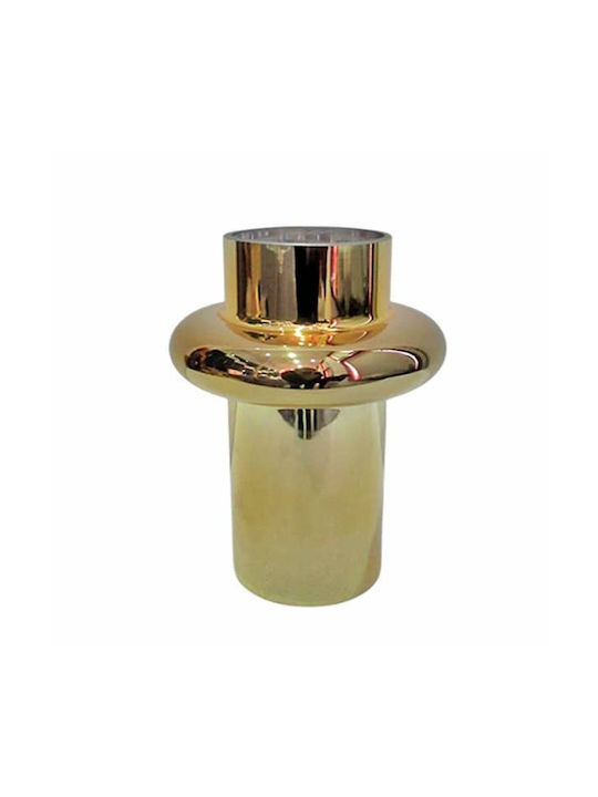 Art et Lumiere Decorative Vase Gold 12x12x30cm