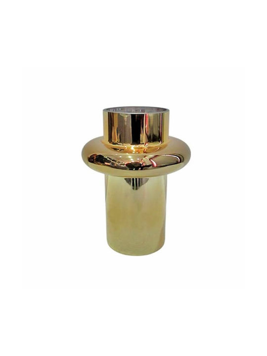 Art et Lumiere Decorative Vase Gold 10x10x26cm