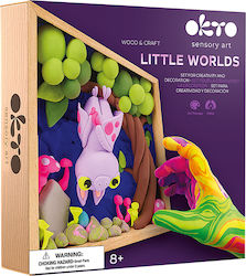 Diy Δημιουργικό Σετ Κατασκευής Πηλό Wood & Craft Little Worlds Νυχτερίδα
