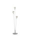 Trio Lighting Verano Φωτιστικό Δαπέδου Ασημί