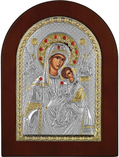 Prince Silvero Icon Panagia Immaculate Silver 15x21cm