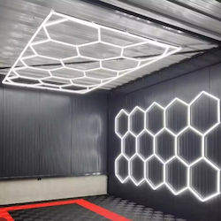 Led Профил Осветени Фигури Хексагон 58см 4000K 4068 Led Профил Осветени Фигури Хексагон 58см 4000K 4068