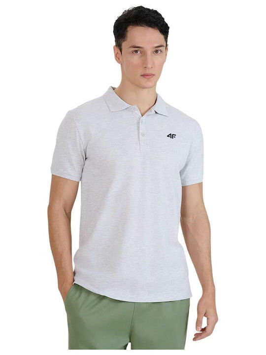 4F Tricou Polo Gri