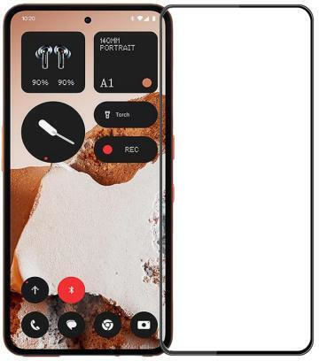 Nichts Cmf Phone 2 Pro Pinwuyo 9h 3d Gebogen Vollflächiger Gehärteter Glas Displayschutzfolie Schwarz