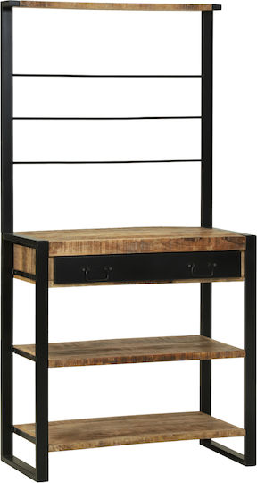 Shelf Kitchen Column Brown 80x40x160cm