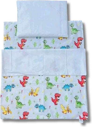 Stroller Bedding Set Stroller Blanket, Lightweight Bag, And Pillow