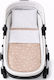 Stroller Bedding Set Stroller Beige Blanket, Lightweight Bag, And Pillow