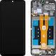 Madrid Papel O ecran cu Mecanism Tactil pentru Samsung Galaxy A06 A065 (Negru)