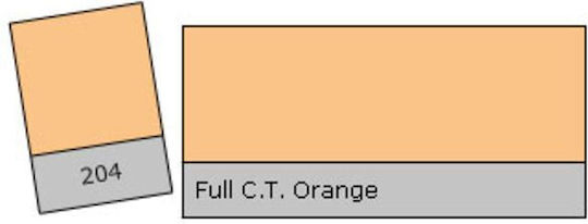 Lee Farbfilter 204 F.c.t. Orange