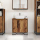 vidaXL Countertop without Sink L60xW35xH50cm Old Wood