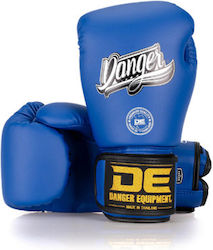Danger Equipment Mănuși de Box Thai Din Piele Pentru Competiție