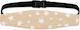 Elastisches Sicherheitsband Kopfband Beige Sterne