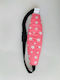Headband Safety Strap Pink Stars