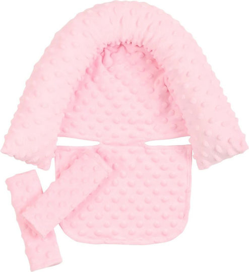 Autositzkissen Neugeborene Baby Rosa Mink