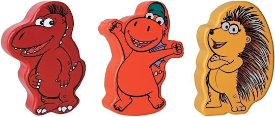 Gewa Der Kleine Drache Kokosnuss Percussion Figures Shaker Set 3