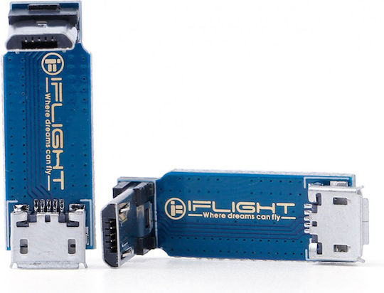 Iflight L-type Adapter Plate Micro Usb Male To Female 3pcs