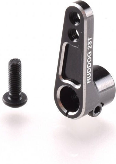 Ruddog Aluminium Offset Servo Horn 23t Black Ruddog
