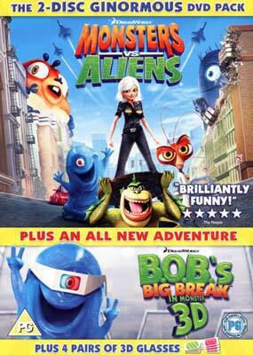 Τέρατα Κι Εξωγήινοι – Monsters Vs Aliens – 2 Disc – Dvd