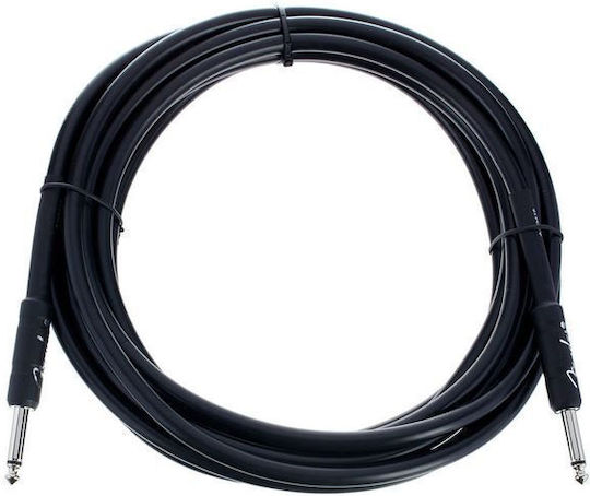 Fender Cablu De Chitară Profesional 5,5m Negru