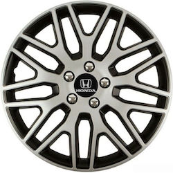 Versaco Автомобилни Чаши Dakar Nc 15" С Марка Honda 4 Бройки Сребристи VER-00500030