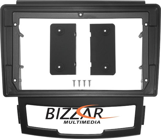 Bizzar Πρόσοψη 2 Din Συμβατή με Οθόνη 9" για SsangYong Korando 2010-2014
