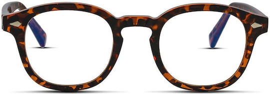 Blue Light Γυαλιά Υπολογιστή Domenico Umber Tortoise