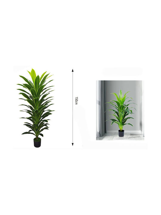 Dekoratives Künstliches Topfpflanze 150cm Galifas 8584723 Galifas