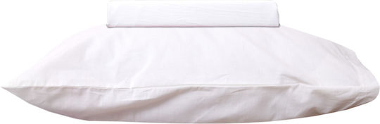 Viopros Pillowcase Set with Envelope Cover White 50x70cm.