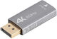 Lanberg Конвертор HDMI женски към DisplayPort мъжки Сребрист 1бр AD-DP-HD-01
